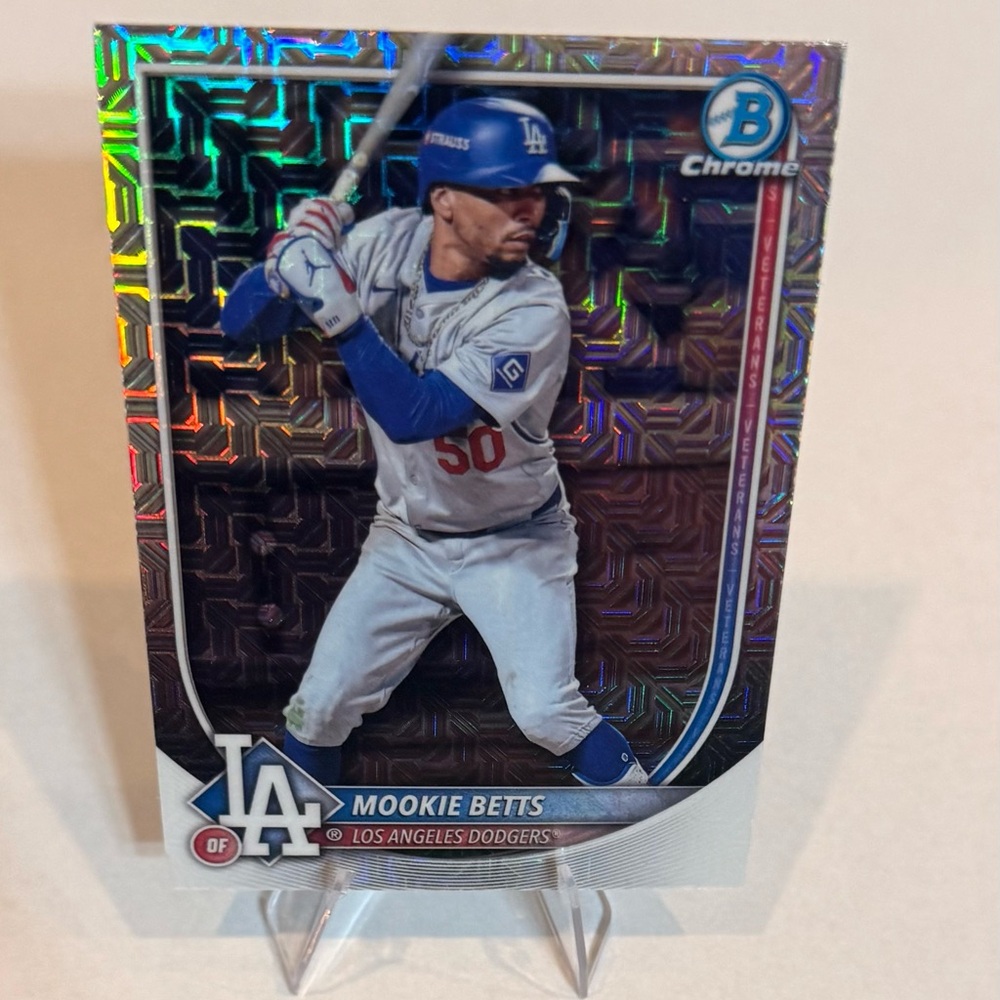 2025 Topps Mojo Chrome Bowman: Mookie Betts # 16